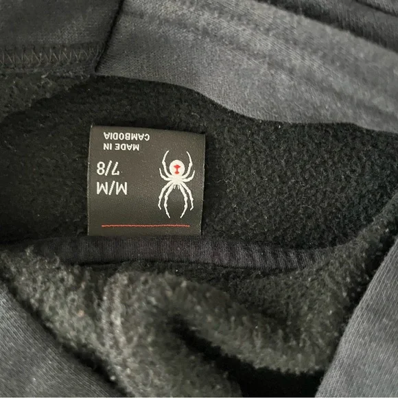 SPYDER KIDS HOODIES BUNDLE Athletic Sweatshirt | Black & Grey | Size 7/8 - Picture 10 of 10